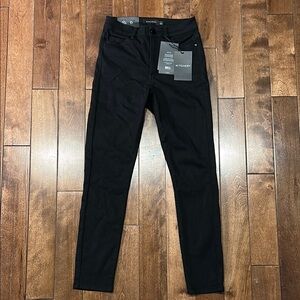 Witchery - Women’s Mid Rise Skinny Ankle Grazer Black Denim Jeans - Size 6 AU